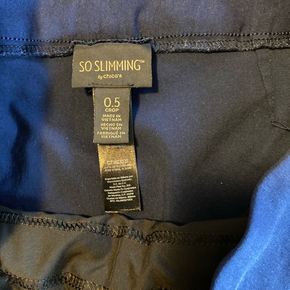 So Slimming by Chico’s Crop Pants - Picture 2 of 3